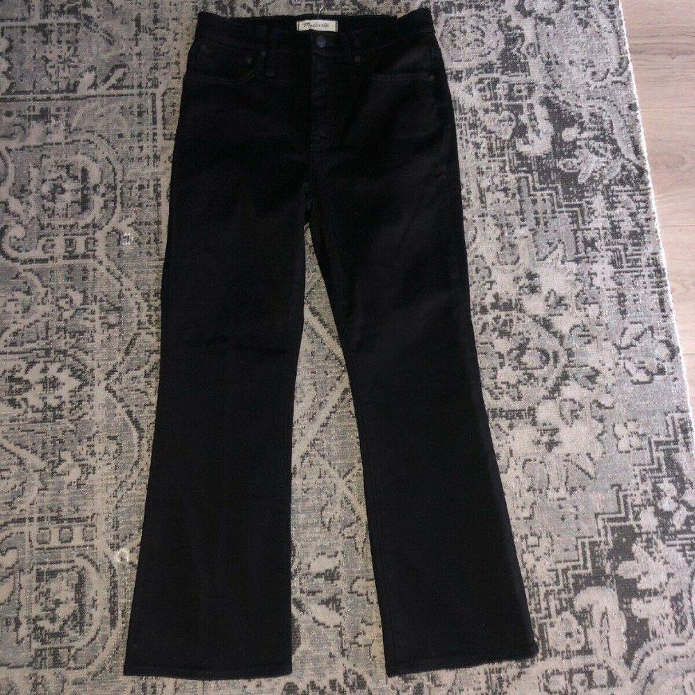 Madewell Cali High Waist Crop Demi Boot Jeans 27